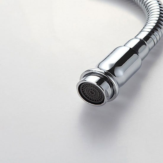 Смеситель для кухни FRUD R101 R43101 с гибким изливом, хром