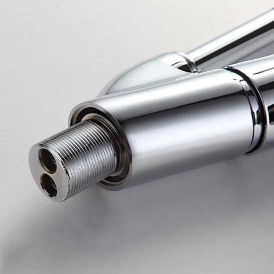 Смеситель для кухни FRUD R101 R43101 с гибким изливом, хром