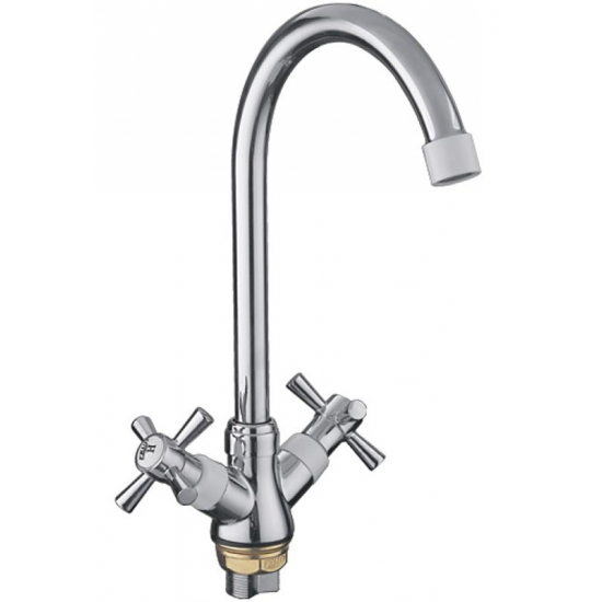 Смеситель для кухни FRUD R118 R49118-7 хром/белый