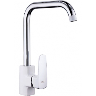 Смеситель для кухни FRUD R301 R40301 хром/белый