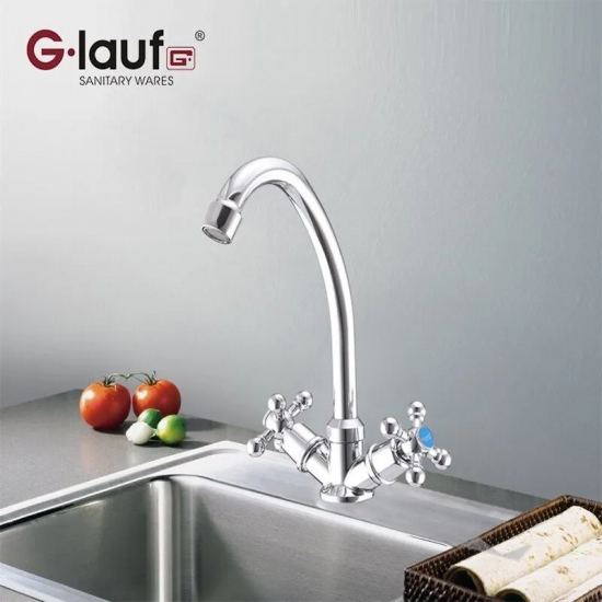 Смеситель для кухни GLAUF JMX4-A605 хром