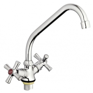 Смеситель для кухни GLAUF QFR4-A722 хром