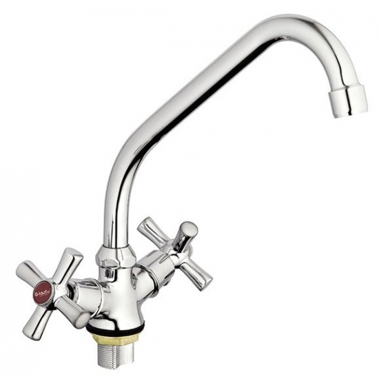 Смеситель для кухни GLAUF QFR4-A722 хром