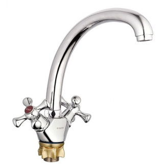 Смеситель для кухни GLAUF QSL4-B827 хром