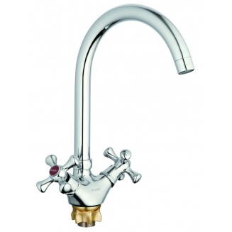 Смеситель для кухни GLAUF QTZ4-A827 хром