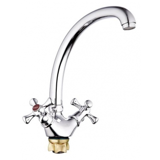 Смеситель для кухни GLAUF QTZ4-B827 хром