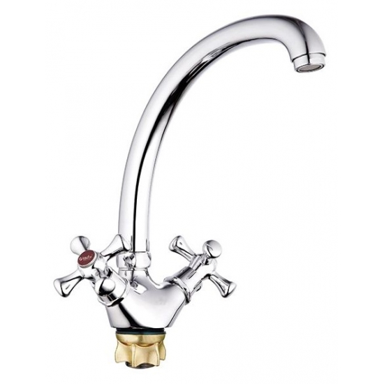 Смеситель для кухни GLAUF QTZ4-B827 хром