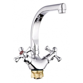 Смеситель для кухни GLAUF QTZ4-D827 хром