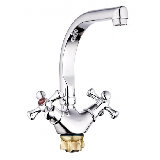 Смеситель для кухни GLAUF QTZ4-D827 хром