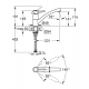 Смеситель для кухни GROHE BauClassic 30575000 хром
