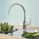 Смеситель для кухни GROHE BauCurve 31536001 хром