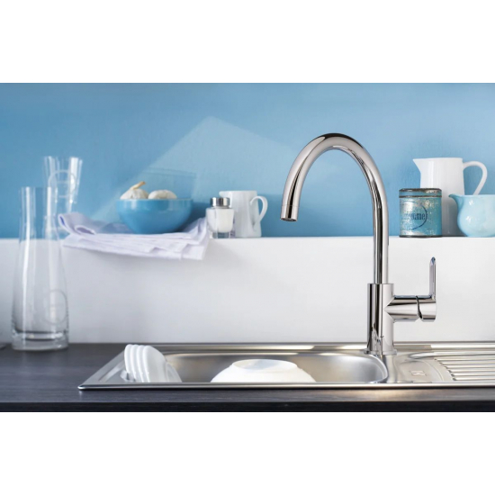 Смеситель для кухни GROHE BauEdge 31367000 хром
