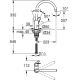 Смеситель для кухни GROHE BauFlow 31230001 хром
