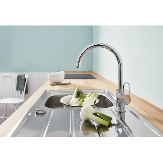 Смеситель для кухни GROHE BauFlow 31538001 хром