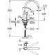 Смеситель для кухни GROHE BauFlow 31538001 хром