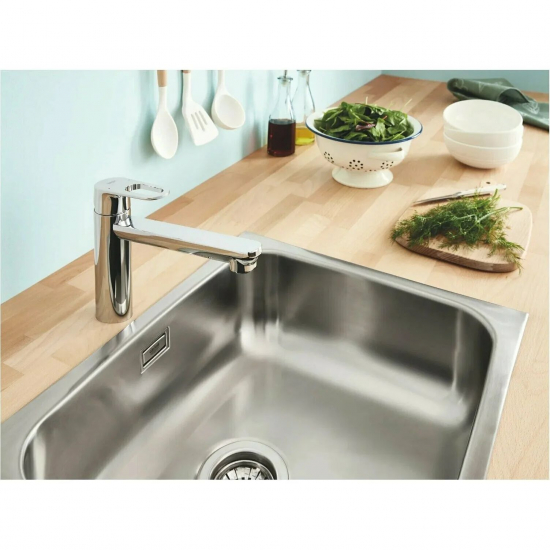 Смеситель для кухни GROHE BauFlow 31688000 хром