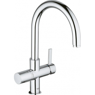 Смеситель для кухни GROHE Blue Pure 33251000 с краном для питьевой воды, хром