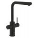 Смеситель для кухни GROHE Blue Pure Minta 30590KF0 с краном для питьевой воды, чёрный матовый