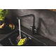 Смеситель для кухни GROHE Blue Pure Minta 30590KF0 с краном для питьевой воды, чёрный матовый