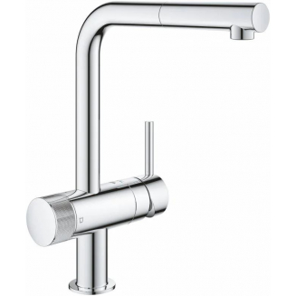 Смеситель для кухни GROHE Blue Pure Minta 31721000 с краном для питьевой воды, хром
