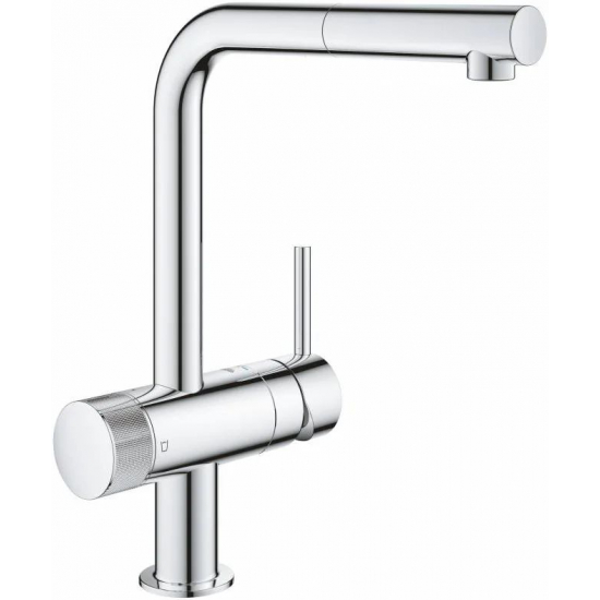 Смеситель для кухни GROHE Blue Pure Minta 31721000 с краном для питьевой воды, хром