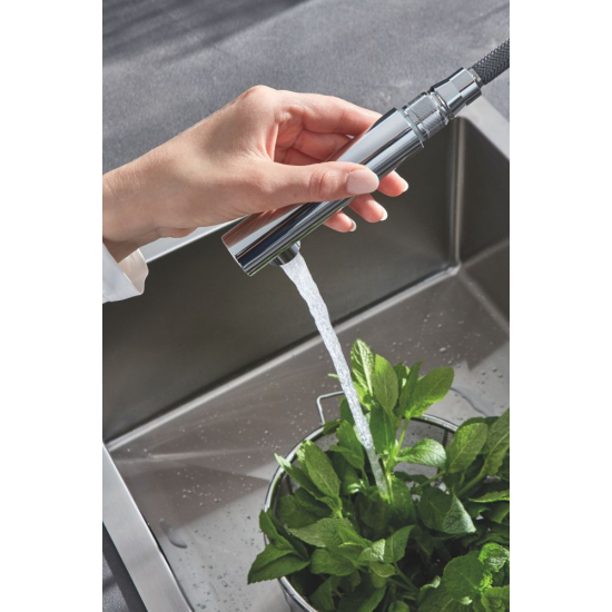 Смеситель для кухни GROHE Blue Pure Minta 31721000 с краном для питьевой воды, хром