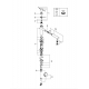 Смеситель для кухни GROHE Concetto 31129DC1 с вытяжным изливом, хром матовый