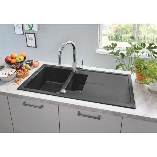 Смеситель для кухни GROHE Concetto 31483002 с вытяжным изливом, хром
