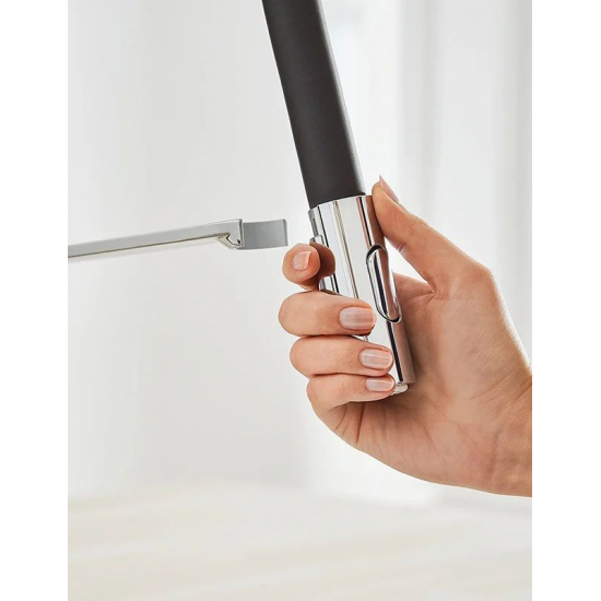 Смеситель для кухни GROHE Concetto 31491000 с гибким изливом, хром/чёрный