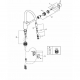 Смеситель для кухни GROHE Concetto 32663003 с вытяжным изливом, хром