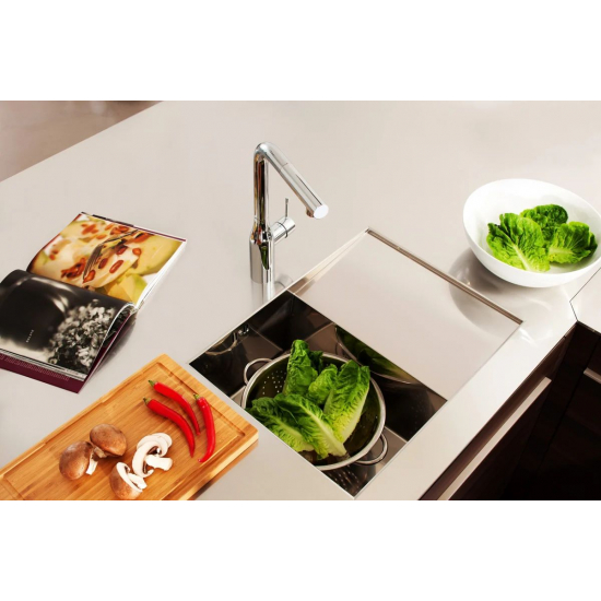 Смеситель для кухни GROHE Essence 30270000 с вытяжным изливом, хром