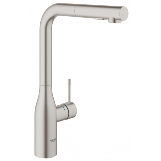 Смеситель для кухни GROHE Essence 30270DC0 с вытяжным изливом, хром матовый
