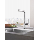 Смеситель для кухни GROHE Essence 30504000 с вытяжным изливом, хром