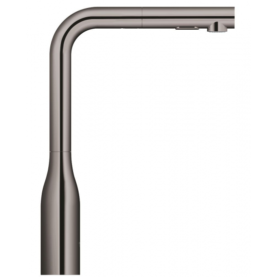 Смеситель для кухни GROHE Essence 30504A00 с вытяжным изливом, тёмный графит