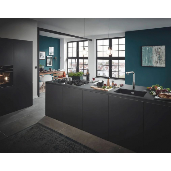 Смеситель для кухни GROHE Essence SmartControl 31615000 с вытяжным изливом, хром