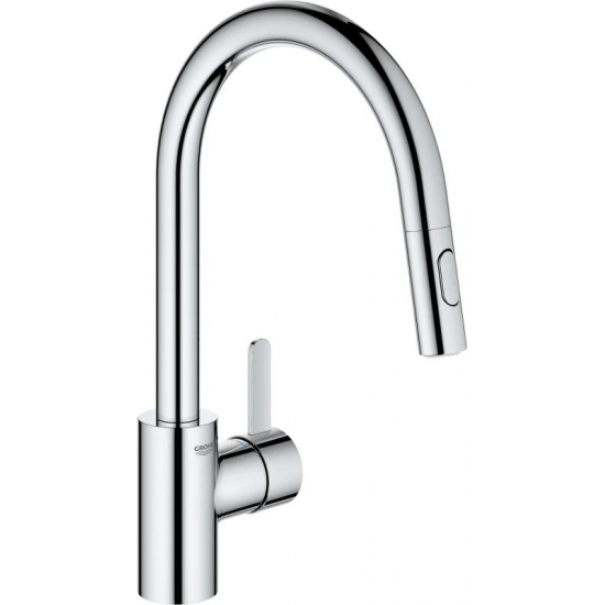 Смеситель для кухни GROHE Eurosmart Cosmopolitan 31481001 с вытяжным изливом, хром