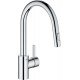 Смеситель для кухни GROHE Eurosmart Cosmopolitan 31481001 с вытяжным изливом, хром