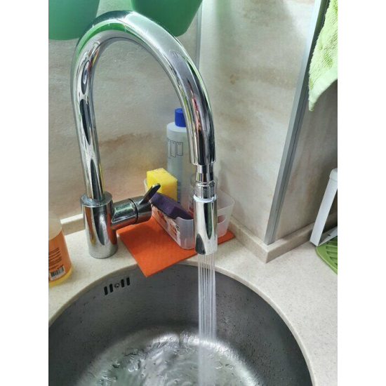 Смеситель для кухни GROHE Eurosmart Cosmopolitan 31481001 с вытяжным изливом, хром