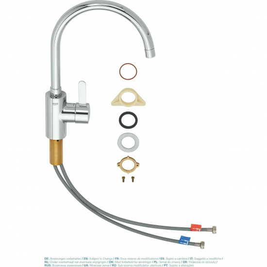 Смеситель для кухни GROHE Eurosmart Cosmopolitan 32843002 хром