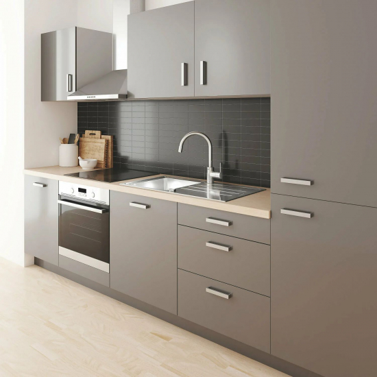 Смеситель для кухни GROHE Eurostyle Cosmopolitan 31126004 с вытяжным изливом, хром