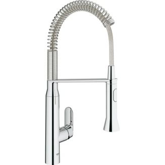 Смеситель для кухни GROHE K7 31379000 с гибким изливом, хром