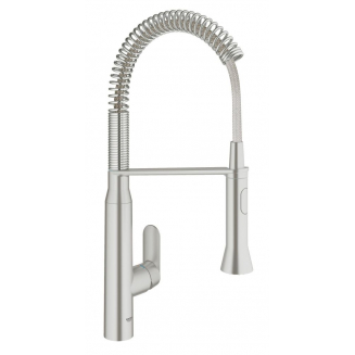 Смеситель для кухни GROHE K7 31379DC0 с гибким изливом, хром матовый
