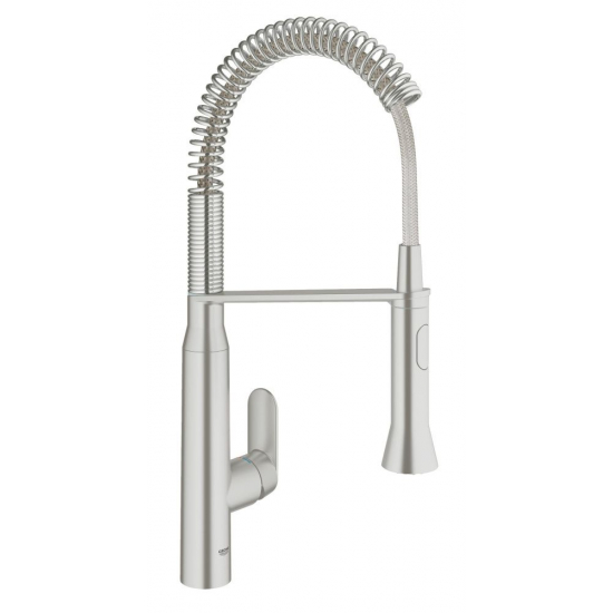 Смеситель для кухни GROHE K7 31379DC0 с гибким изливом, хром матовый