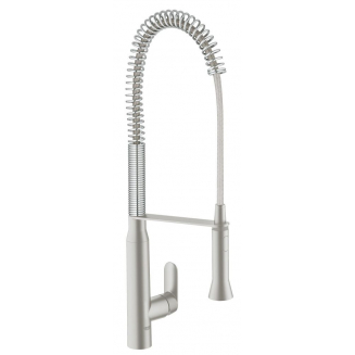 Смеситель для кухни GROHE K7 32950DC0 с гибким изливом, хром матовый