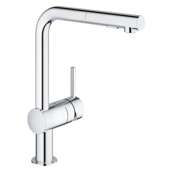 Смеситель для кухни GROHE Minta 30274000 с вытяжным изливом, хром