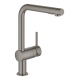 Смеситель для кухни GROHE Minta 30274AL0 с вытяжным изливом, графит матовый