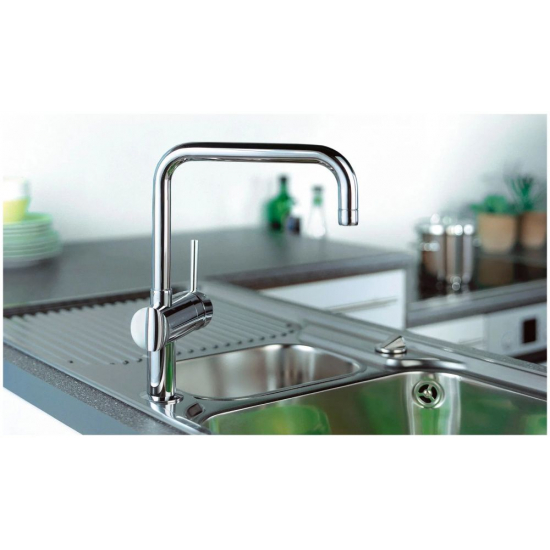 Смеситель для кухни GROHE Minta 32067000 с вытяжным изливом, хром