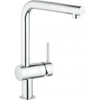 Смеситель для кухни GROHE Minta 32168000 с вытяжным изливом, хром