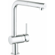Смеситель для кухни GROHE Minta 32168000 с вытяжным изливом, хром