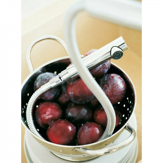 Смеситель для кухни GROHE Minta 32168DC0 с вытяжным изливом, хром матовый